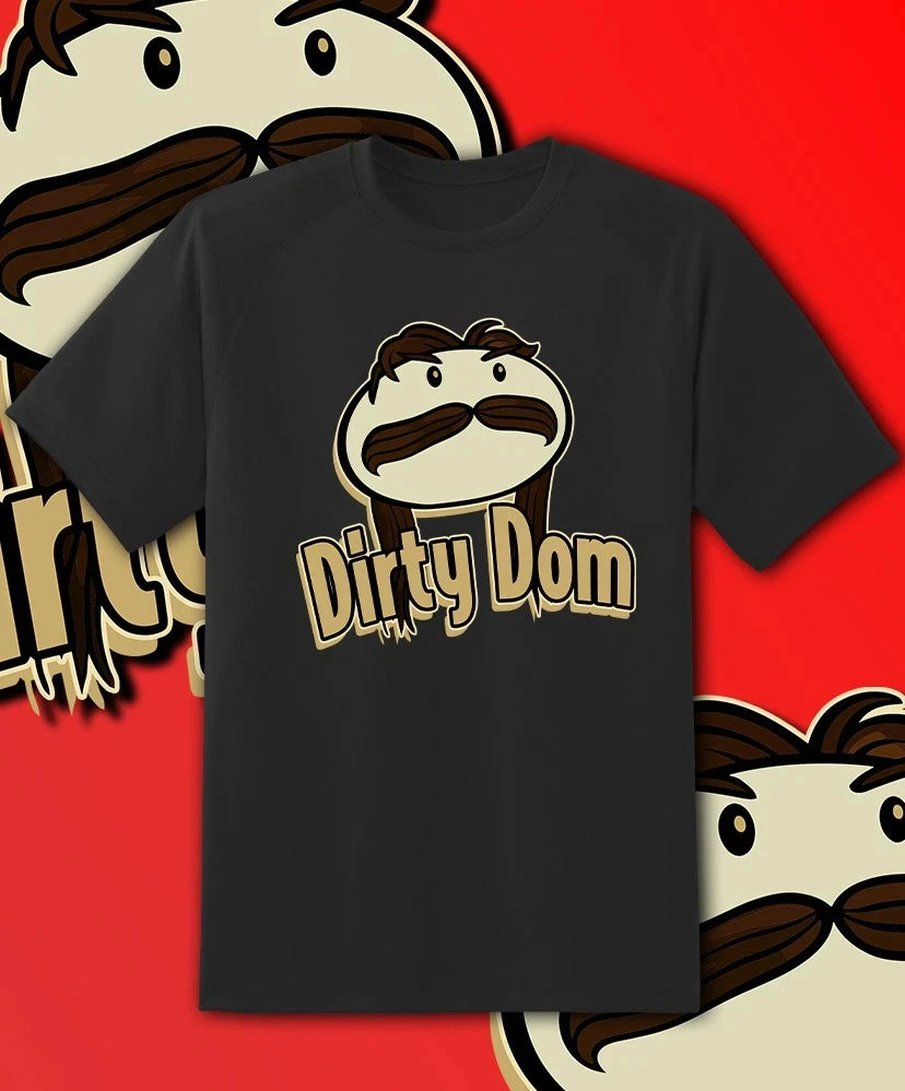 Dominik Mysterio “Dirty Dom” T-shirt loose fit casual pure cotton couple's streetwear top  harajuku vintage t shirt