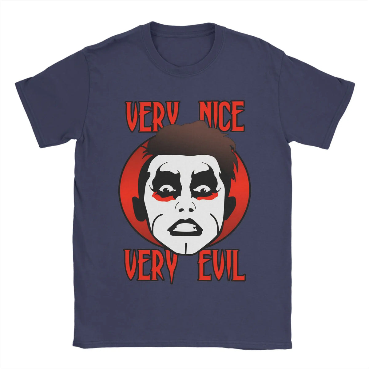Very Evil Danhausen Wrestler T-Shirt for Men  Funny Pure Cotton Tees Crew Neck Short Sleeve T Shirt Big Size Clothes