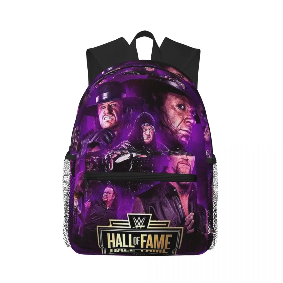 The Undertaker Wrestling Professional Wrestler Student Backpack School Bag Hiking Daypack for Boys Girl Bookbag Shoulder Bag