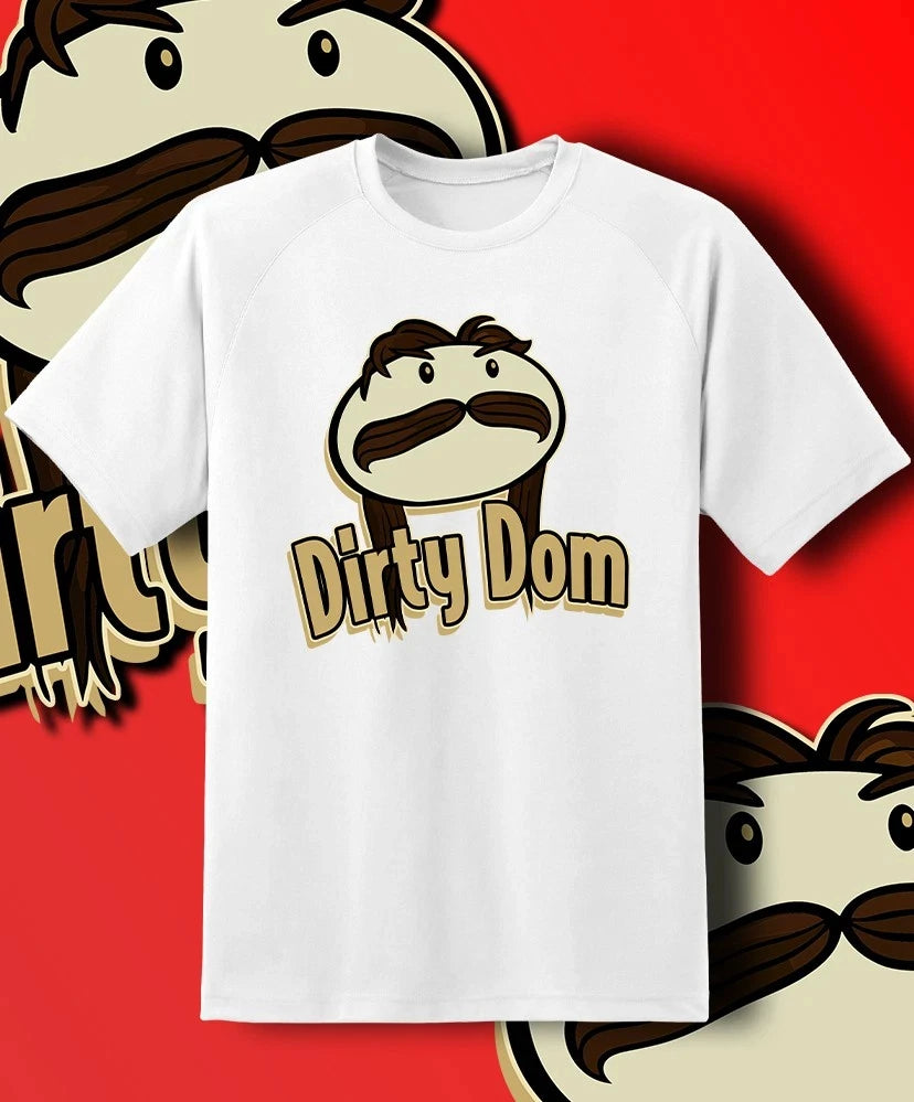 Dominik Mysterio “Dirty Dom” T-shirt loose fit casual pure cotton couple's streetwear top  harajuku vintage t shirt