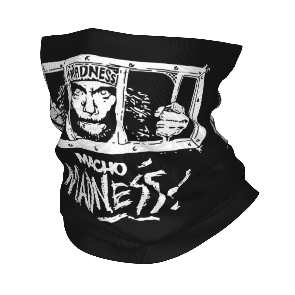 Hulk Hogan NWO 4 Life Bandana Neck Gaiter Printed Magic Scarf Multi-use Headband Cycling Unisex Adult Winter