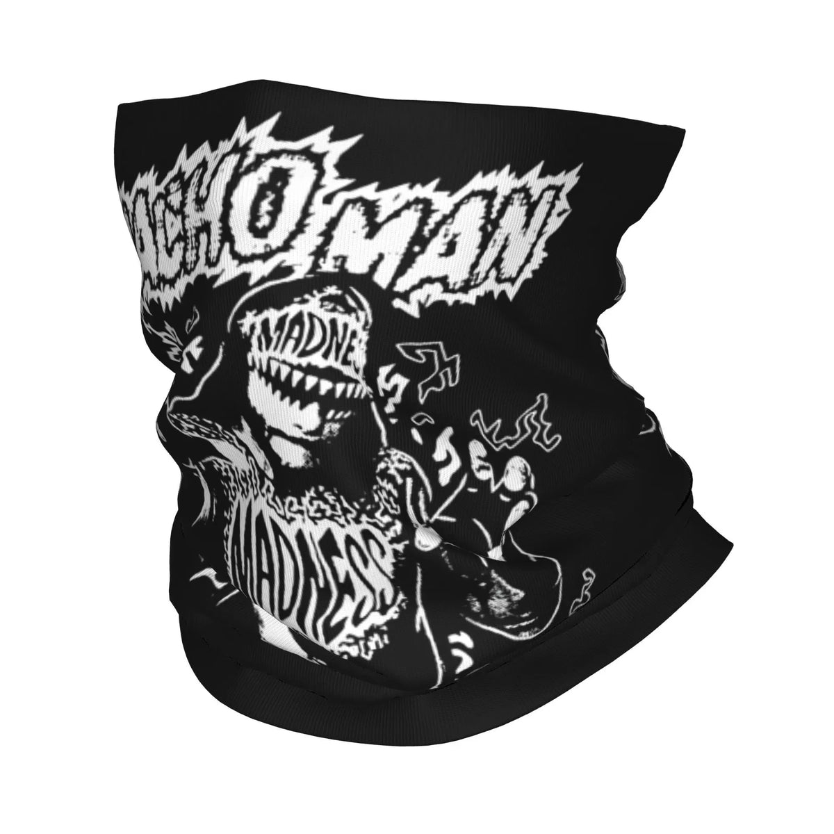 Hulk Hogan NWO 4 Life Bandana Neck Gaiter Printed Magic Scarf Multi-use Headband Cycling Unisex Adult Winter