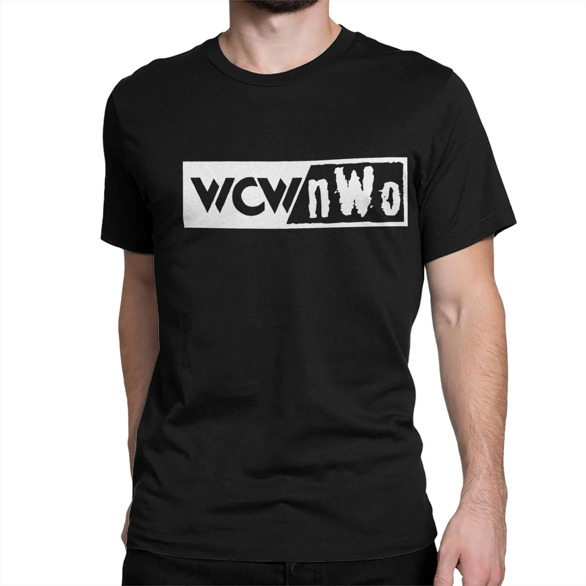 Men Women T-Shirts WCW NWO White Funny Cotton Tee Shirt Short Sleeve T Shirts O Neck Clothes Plus Size