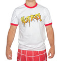 Men's White Roddy Piper Rowdy Hot Rod Wrestling T-Shirt 3D Printed Quick Dry Short Sleeve Top Sports Casual Plus Size T-Shirt