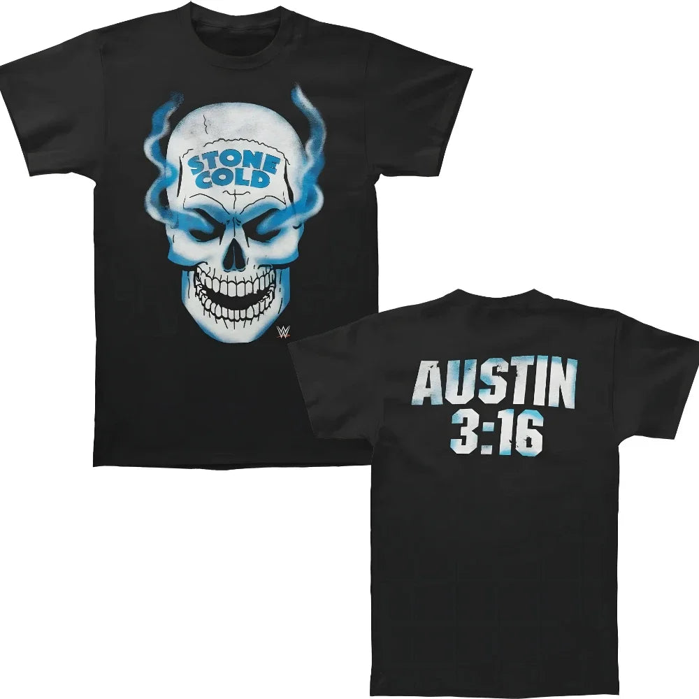 Men's Stone Cold Steve Austin 3:16 Skull T-Shirt