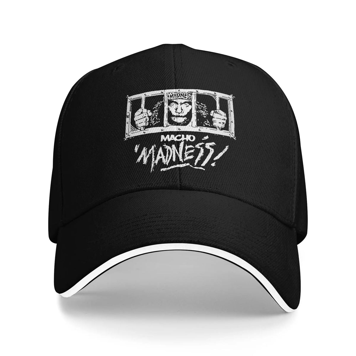NWO Macho Man Randy Savage Madness  Sandwich Hats Unisex ,Fitted Hat Racing Cap Adjustable Polyester Baseball Cap High Quality