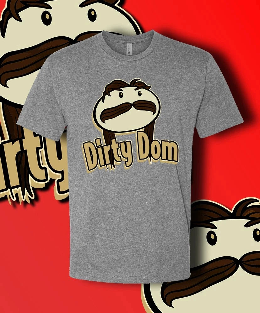 Dominik Mysterio “Dirty Dom” T-shirt loose fit casual pure cotton couple's streetwear top  harajuku vintage t shirt