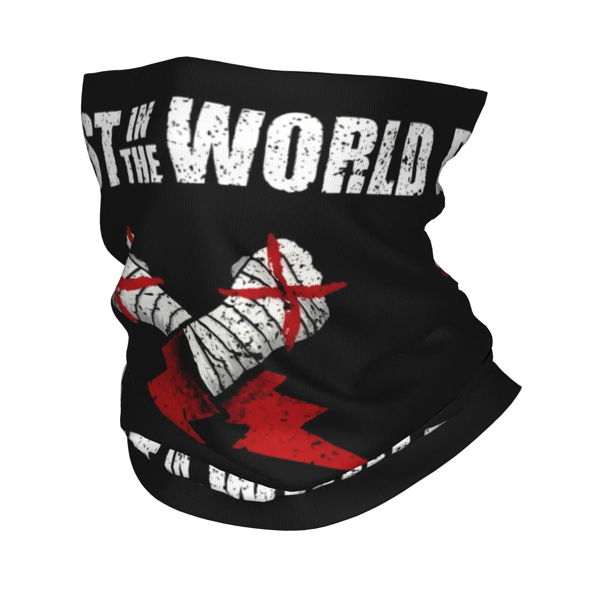 Wrestling CM Punk Bandana Neck Gaiter Printed  Mask Scarf Multifunctional Face Mask Fishing for Men Women Adult Washable
