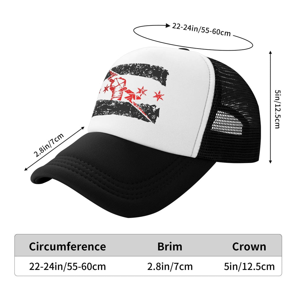 CM Punk Wrestling Trucker Caps Adult  Hat Sun Hat Sun Hats Breathable Snapback Caps Mesh Baseball Caps Summer