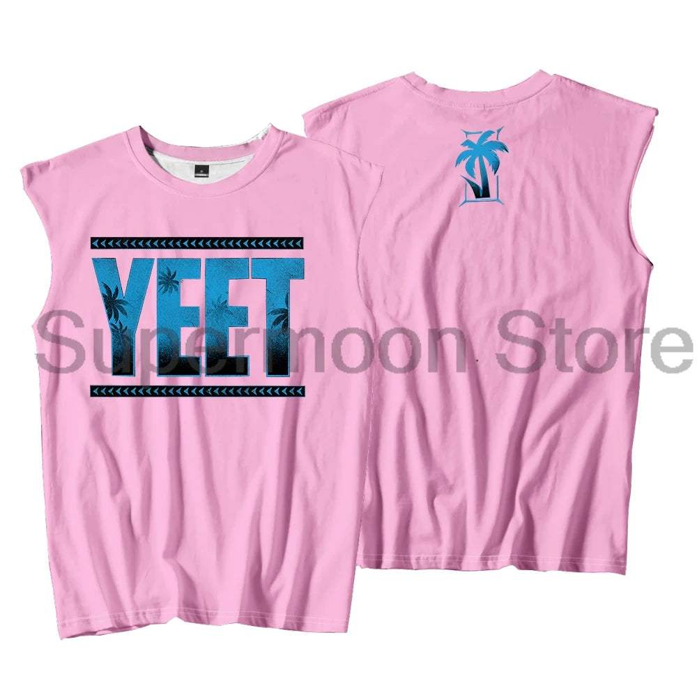 Jey Uso Yeet Tank Tops Unisex Sleeveless Sport Gym Vest Women Men Streetwear Trendy Outdoor Sportwear
