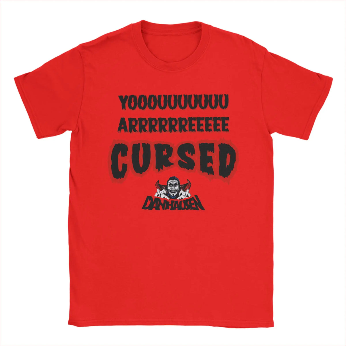 Danhausen Wrestler T-Shirts Men  Funny 100% Cotton Tees Round Collar Short Sleeve T Shirts Gift Idea Clothing