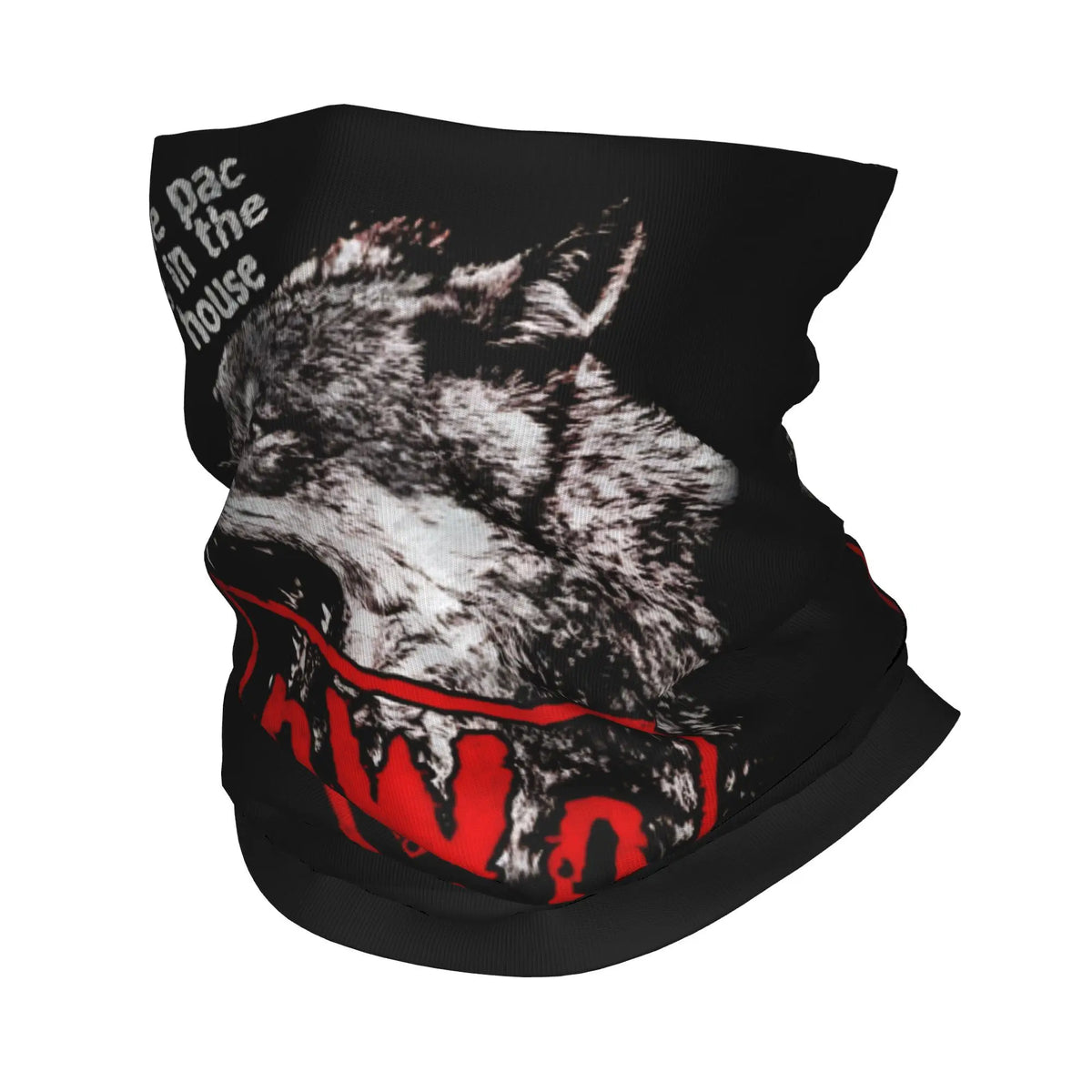 Hulk Hogan NWO 4 Life Bandana Neck Gaiter Printed Magic Scarf Multi-use Headband Cycling Unisex Adult Winter