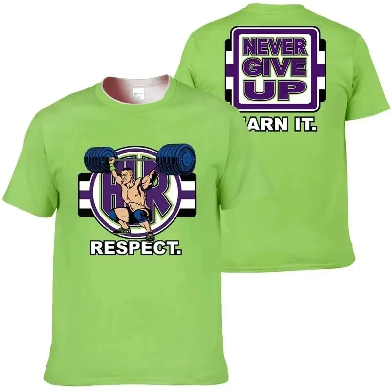 New Wrestling kid T Shirt Summer Outdoor Sports Fitness Unisex Tees Casual O-neck Short Sleeve Casual Breathable Men Clothing