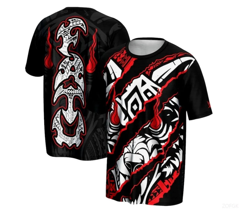 2025 Wrestling 3D Printed T-shirt Breathable and Comfortable Summer T-shirt Street Casual Round Neck Top