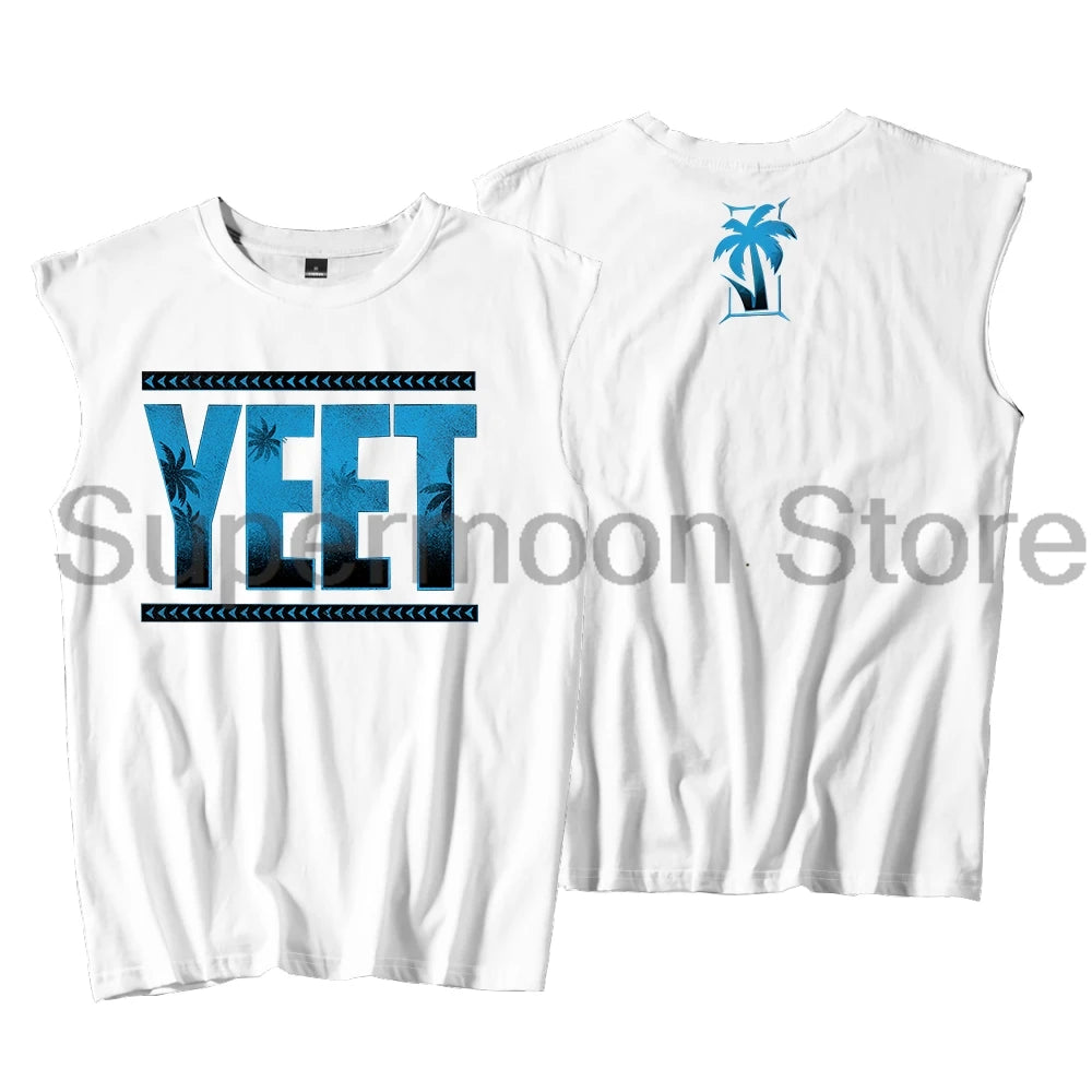 Jey Uso Yeet Tank Tops Unisex Sleeveless Sport Gym Vest Women Men Streetwear Trendy Outdoor Sportwear