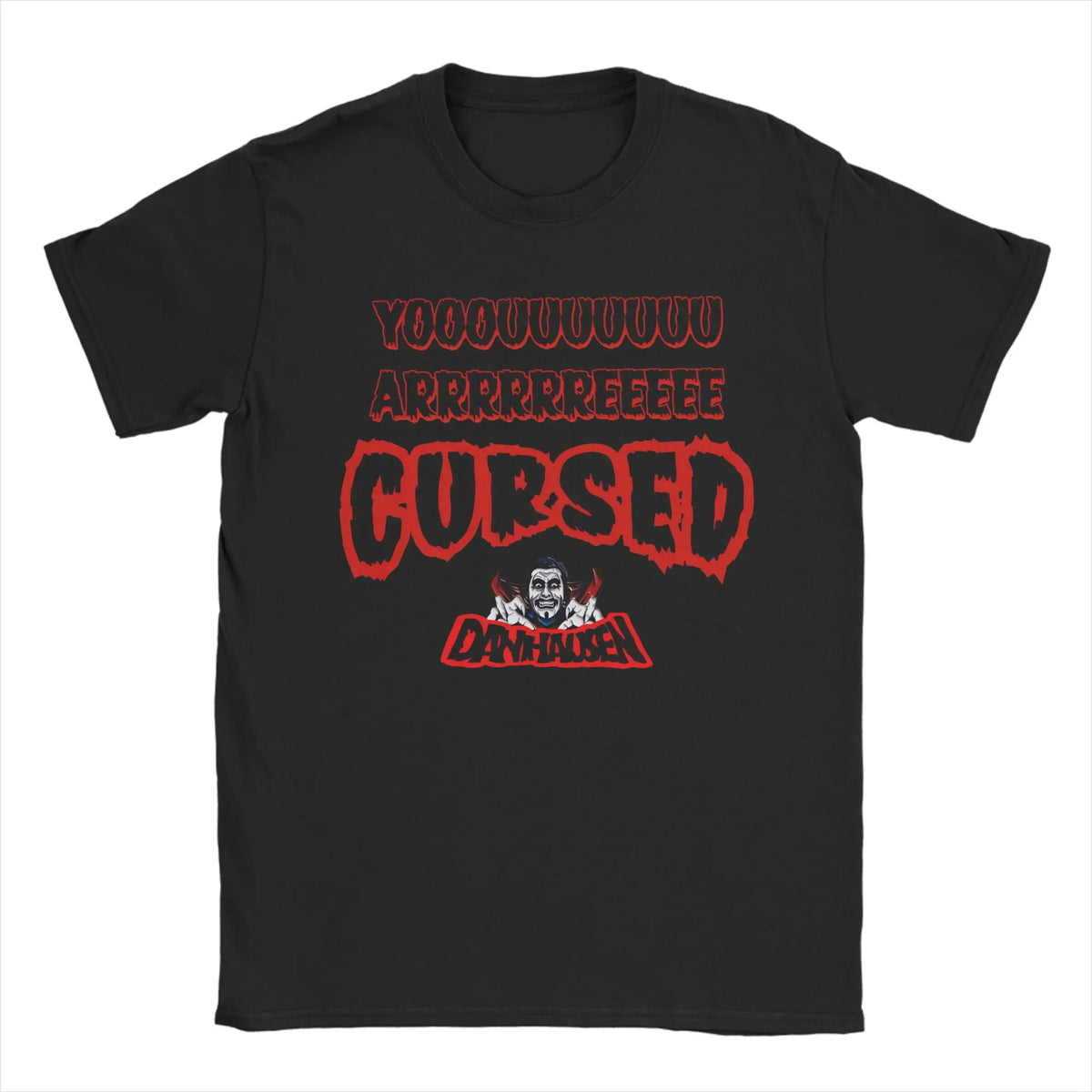 Danhausen Wrestler T-Shirts Men  Funny 100% Cotton Tees Round Collar Short Sleeve T Shirts Gift Idea Clothing