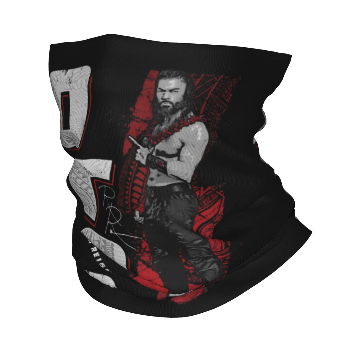 Roman Reigns OTC  Bandana Neck Gaiter Printed CM Punk Wrap Scarf Warm Headband Riding for Men Women Adult All Season