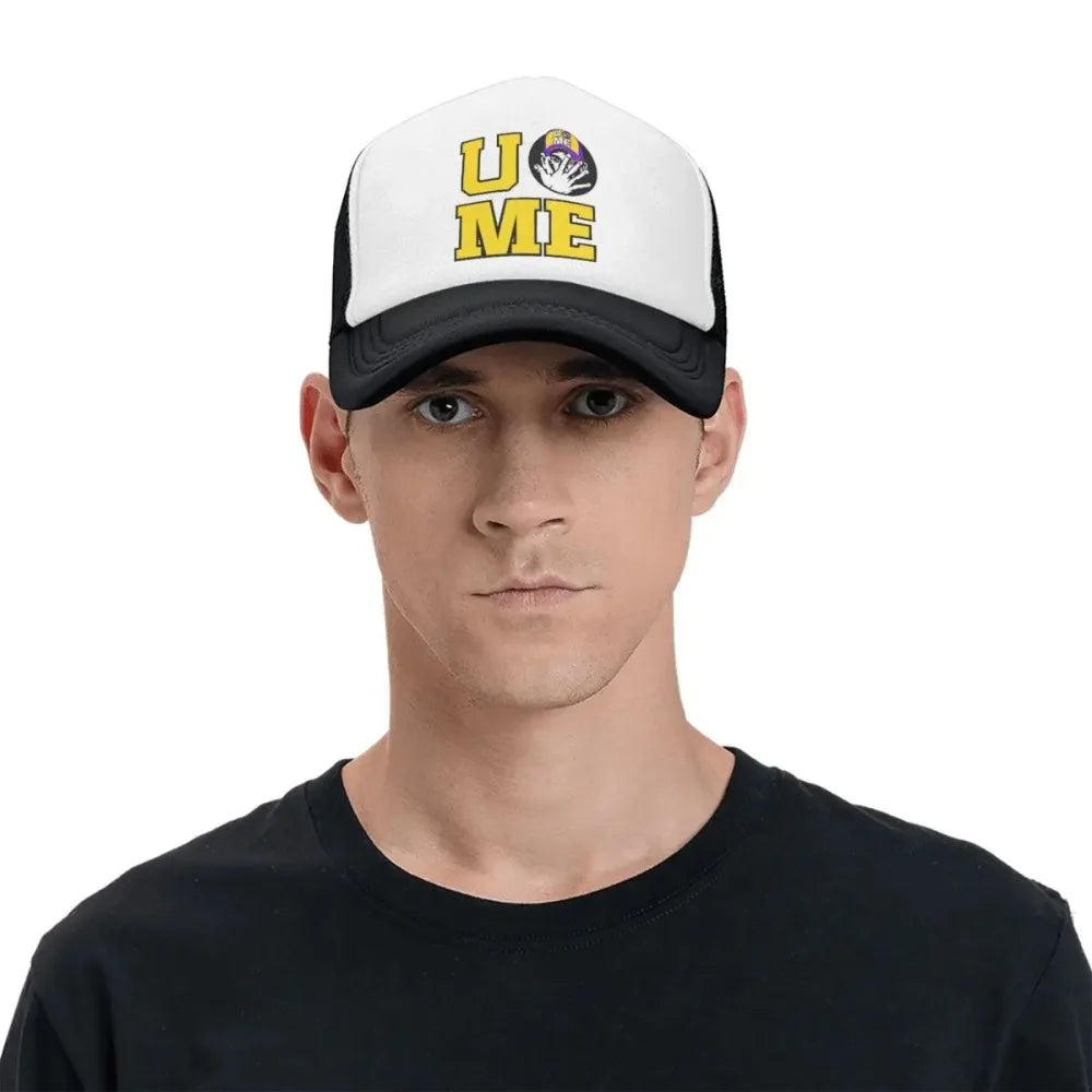 Personalized C-Cena Johns U Cant See Me Baseball Cap Sun Protection Men Women's Adjustable Trucker Hat Autumn Dad Ha