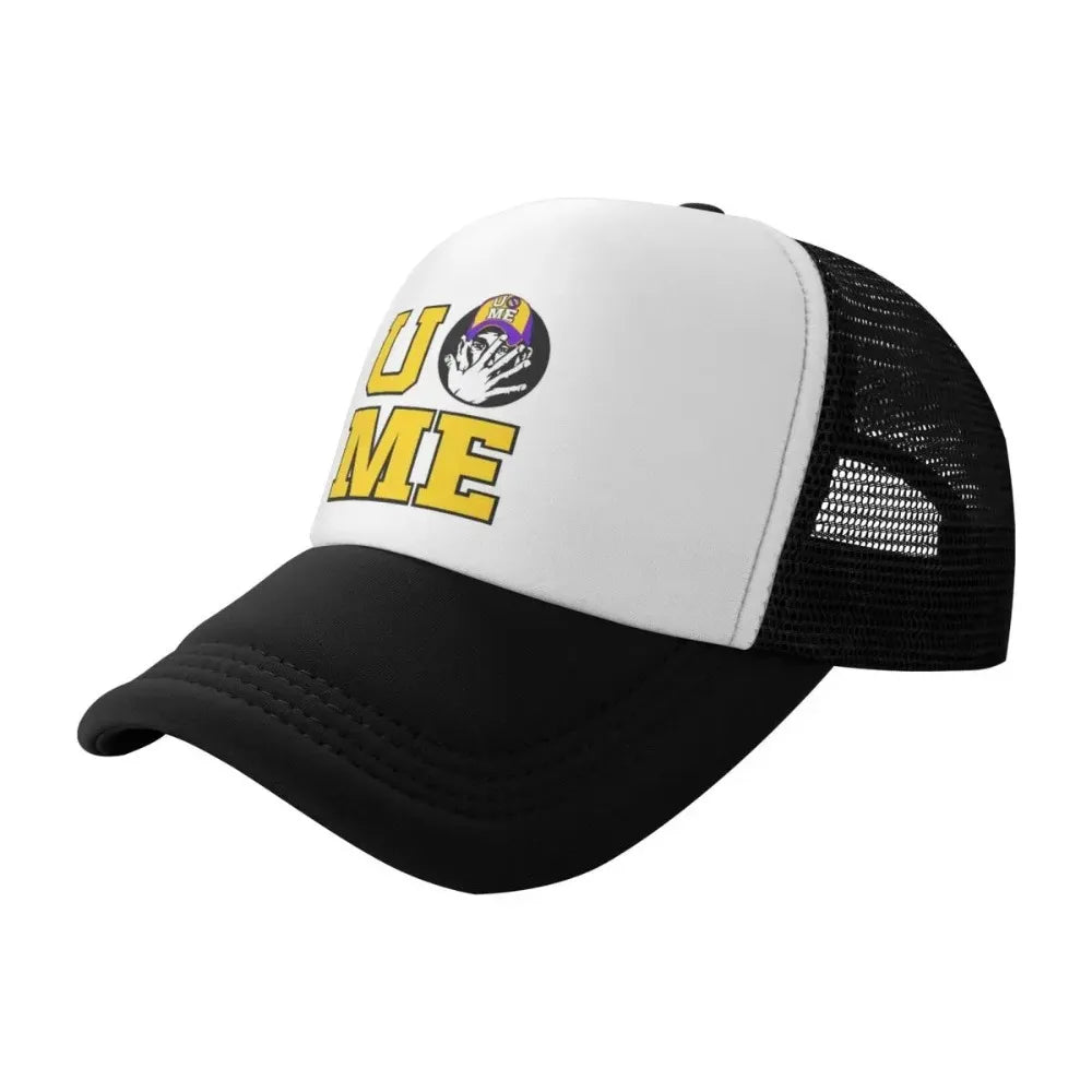Personalized C-Cena Johns U Cant See Me Baseball Cap Sun Protection Men Women's Adjustable Trucker Hat Autumn Dad Ha