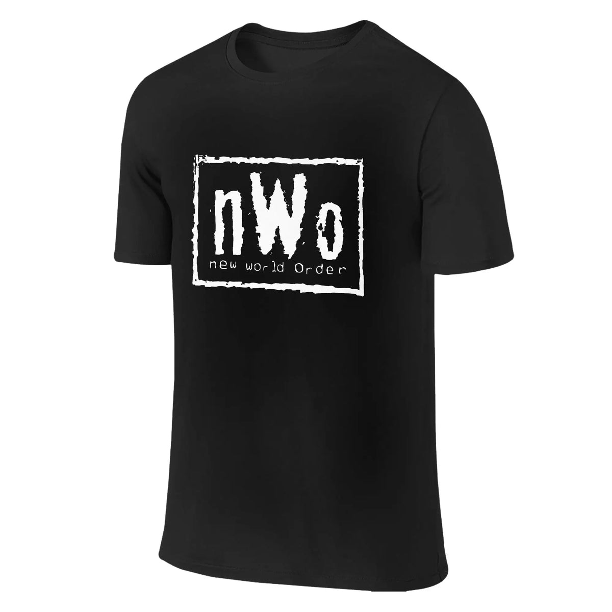 Novelty NWO Heels  T-Shirt Men Women Crewneck Cotton T Shirts Short Sleeve Tees Double-sided Printed Clothing