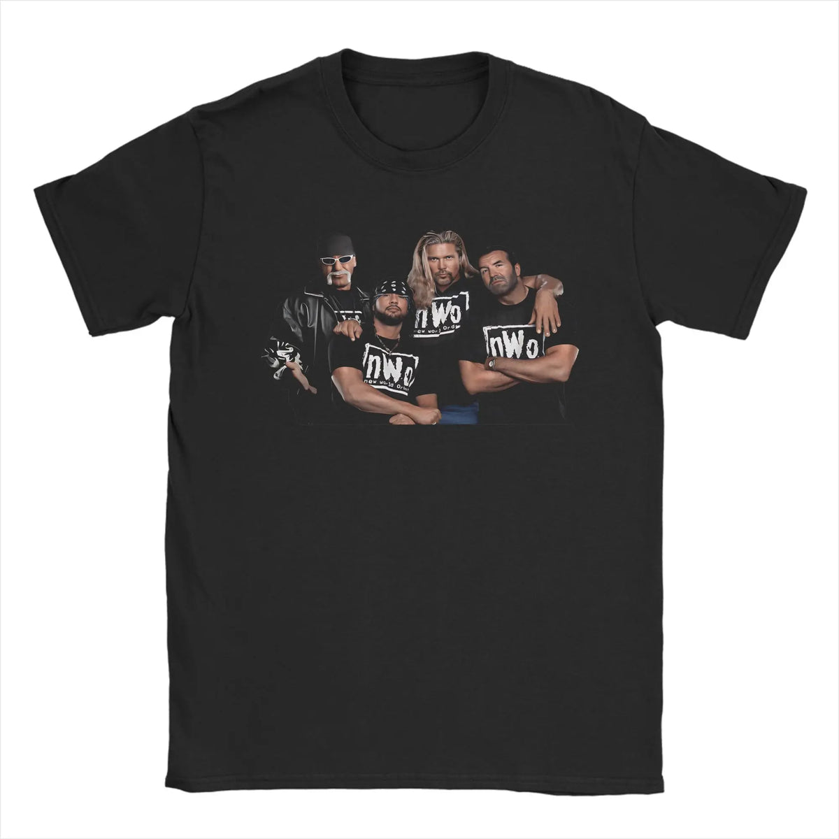 NWO Macho Man Randy Savage Madness  T Shirts for Men Women 100% Cotton Casual T-Shirts Crew Neck Tee Shirt Short Sleeve Clothes