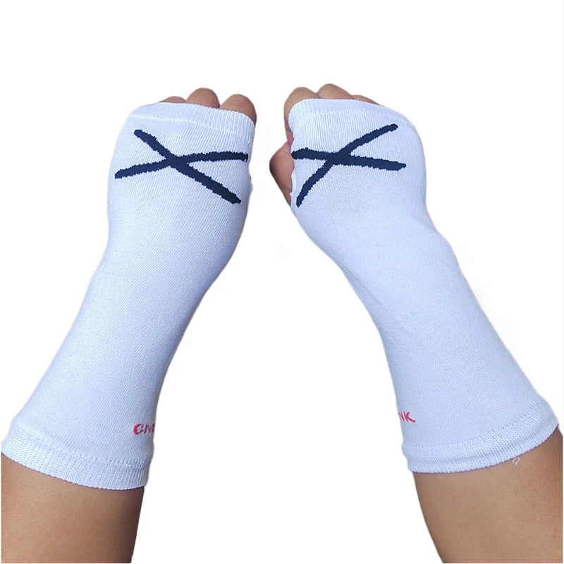 CM Punk Glove Set Philip Jack Brooks Wrist Protection Gloves Hand Protection Wrestling Arm Protection