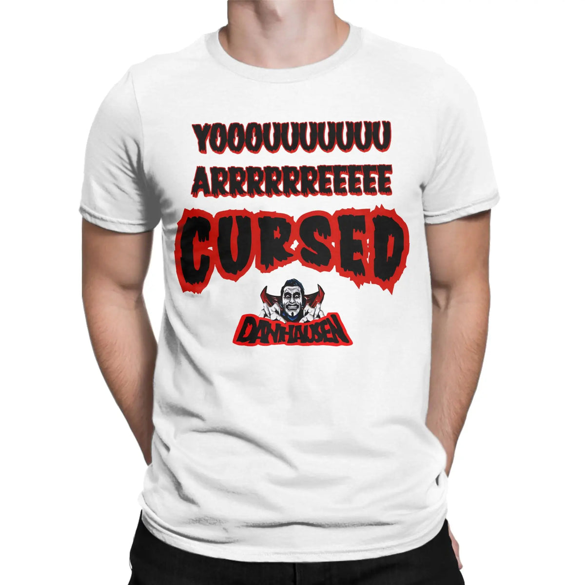 Danhausen Wrestler T-Shirts Men  Funny 100% Cotton Tees Round Collar Short Sleeve T Shirts Gift Idea Clothing