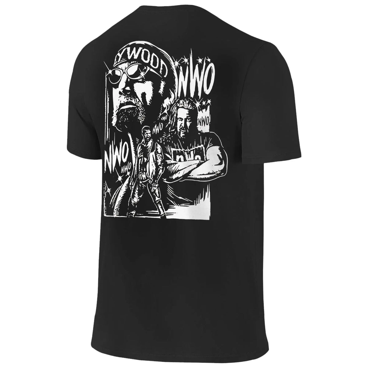 Novelty NWO Heels  T-Shirt Men Women Crewneck Cotton T Shirts Short Sleeve Tees Double-sided Printed Clothing