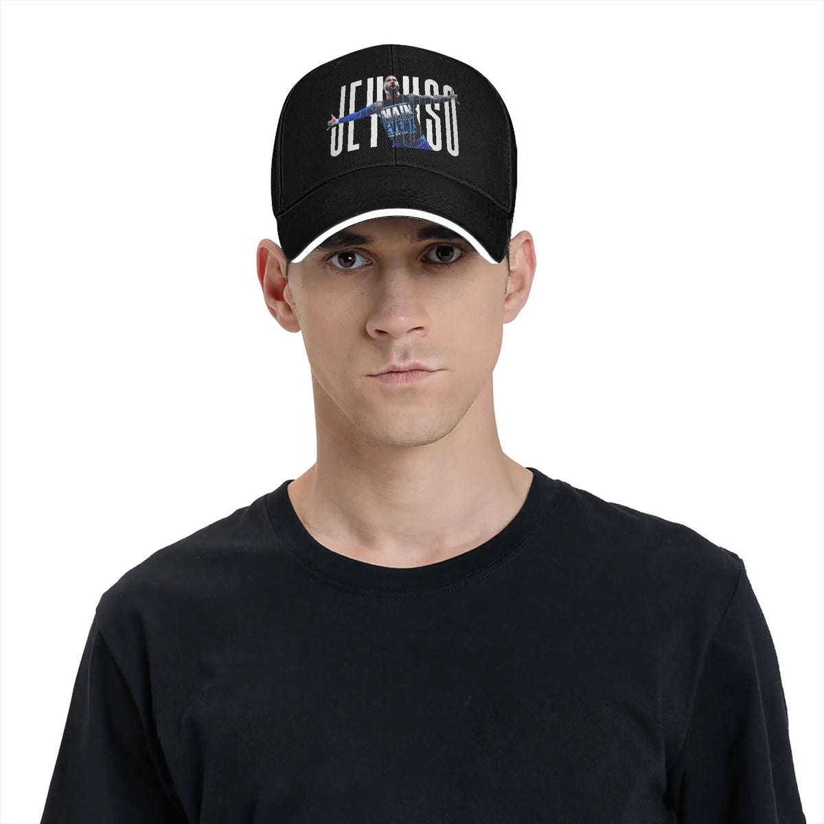 Men Women Jey Uso Yeet Wrestling Logo Hat Cool Baseball Cap  Sun Hat Daily Headewear Gift