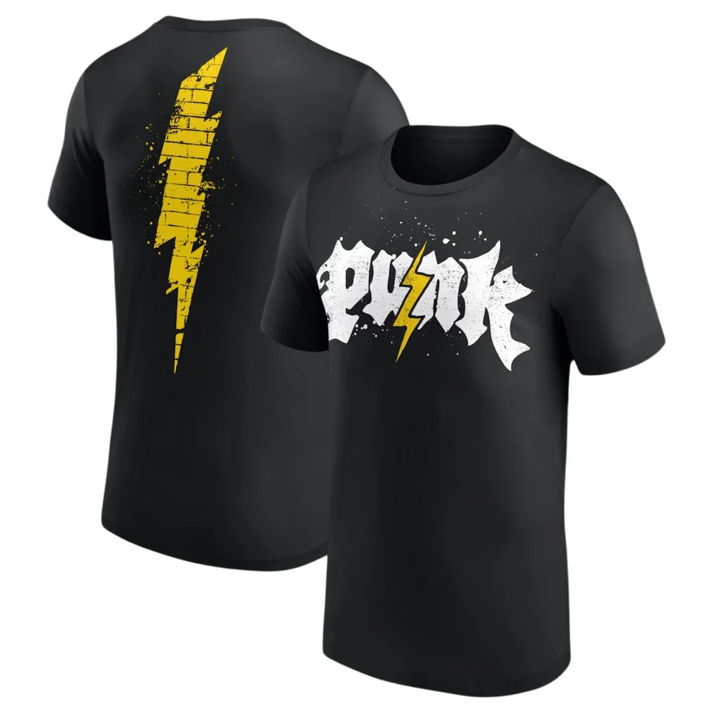 2026 CM Punk Pipe Bomb Graphic T-shirt Men Women Summer 100 Cotton Clothing Fashion High Quality Short Sleeved Top Streetwear
