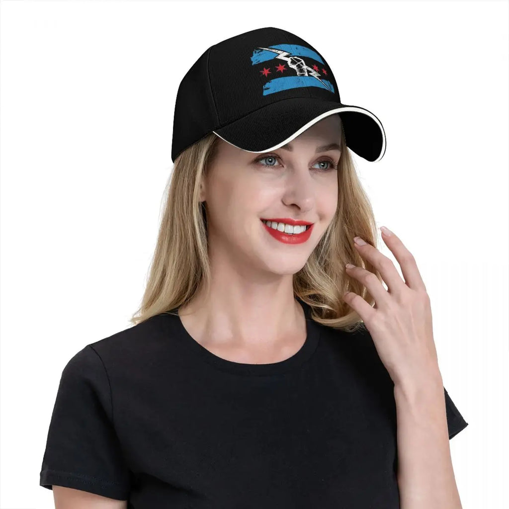 CM Punk Wrestling Trucker 2025 Baseball Caps Outdoor Men Women Hats