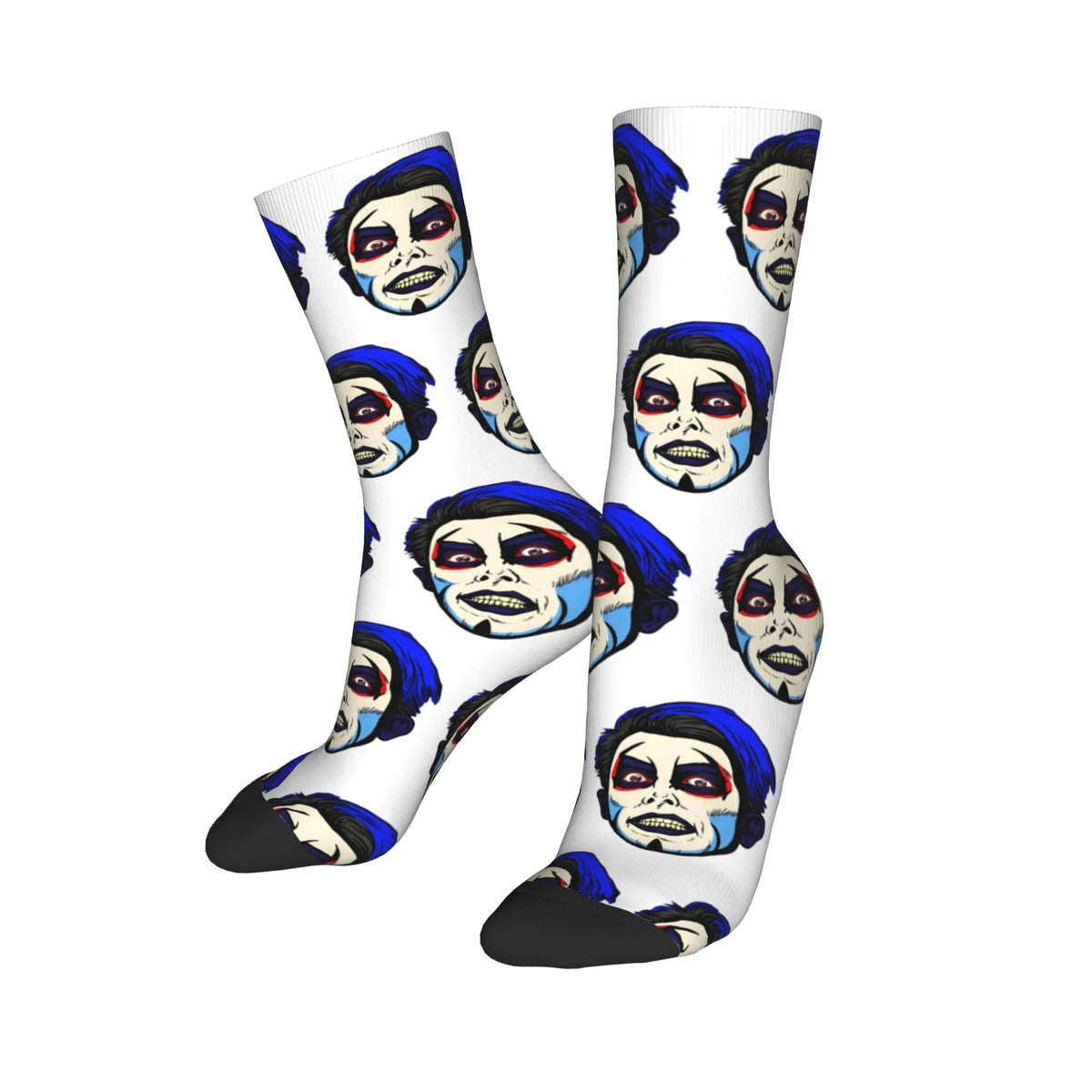 Danhausen Cursed Funny Wrestling Socks Men Women Polyester Casual  Socks Novelty Spring Summer Winter Middle Tube Socks Gifts